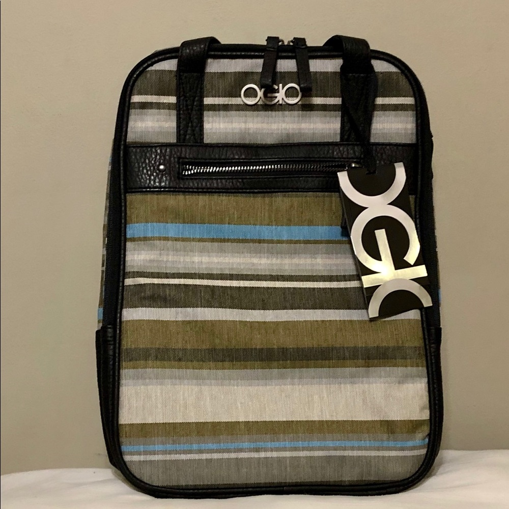 OGIO Sophia Striped Backpack ; NEW